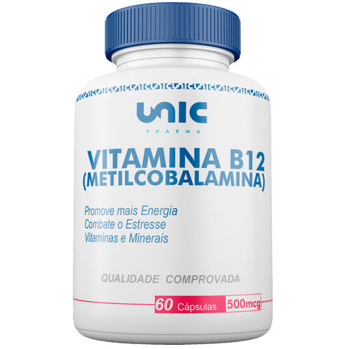 Vitamina B12 (metilcobalamina) 500mcg 60 Caps Unicpharma é bom? Vale a pena?