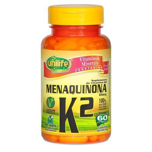 Vitamina K2 60 Capsulas Unilife é bom? Vale a pena?