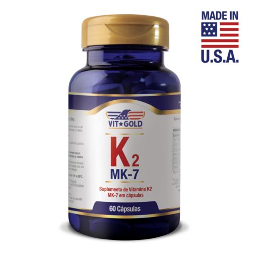 Vitamina K2 MK7 100mcg Vitgold 60 Cápsulas é bom? Vale a pena?