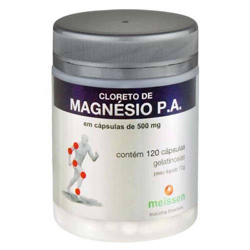 Cloreto de Magnésio P.A. - 120 Cápsulas 500mg - Meissen é bom? Vale a pena?