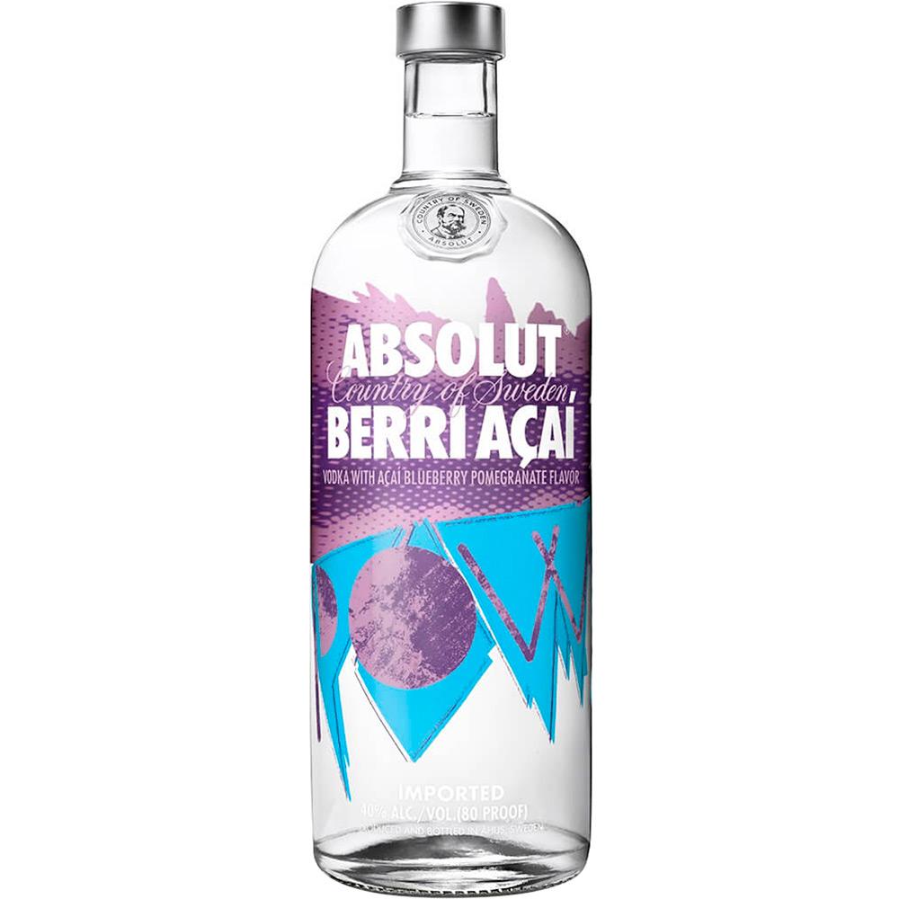 Vodka Absolut Berri Açaí 1 Litro é bom? Vale a pena?