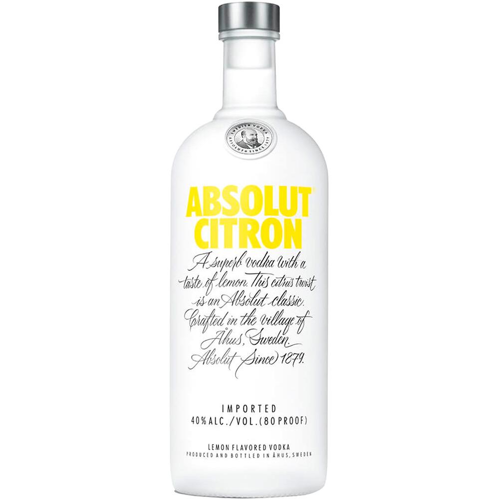 Vodka Absolut Citron 1 Litro é bom? Vale a pena?