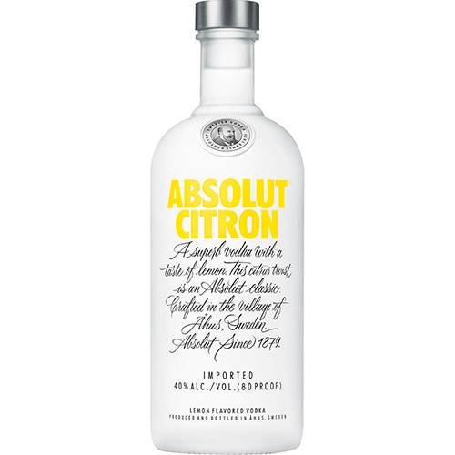 Vodka Absolut Citron - 750ml é bom? Vale a pena?
