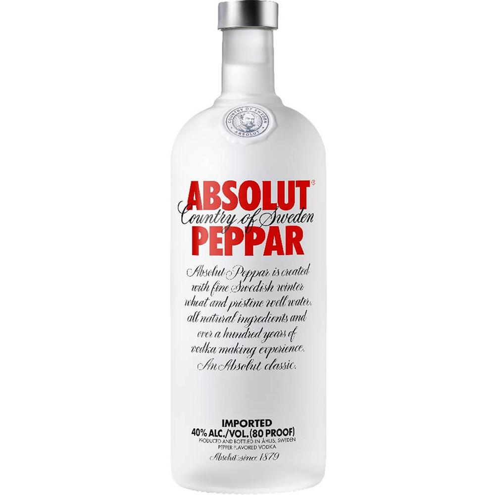 Vodka Absolut Peppar 750ml é bom? Vale a pena?