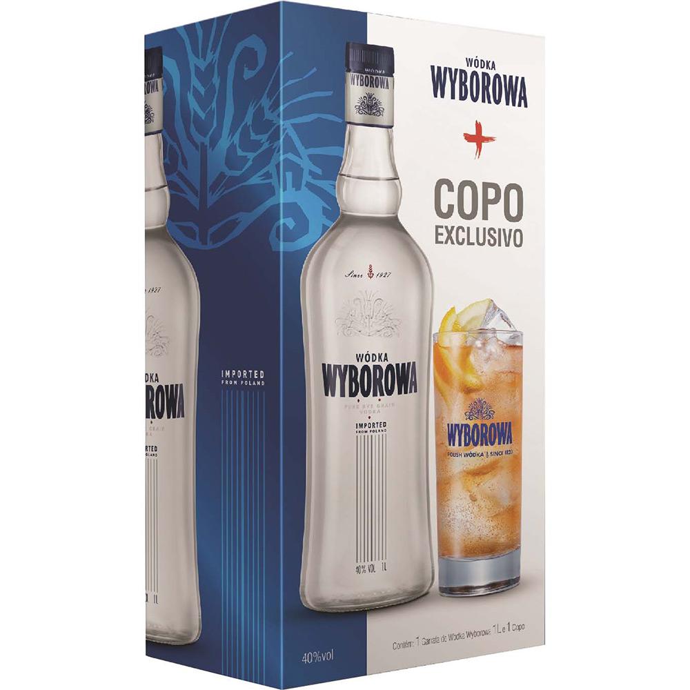 Vodka Wyborowa 1000 ml - Kit com Garrafa + Copo é bom? Vale a pena?