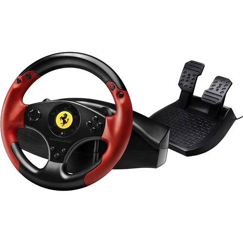 Volante Ferrari Racing - Edição Red Legend - PS3/PC -Thrustmaster é bom? Vale a pena?