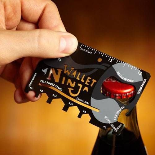 Wallet Ninja - Cartão Gadget Multifuncional 18 em 1 é bom? Vale a pena?