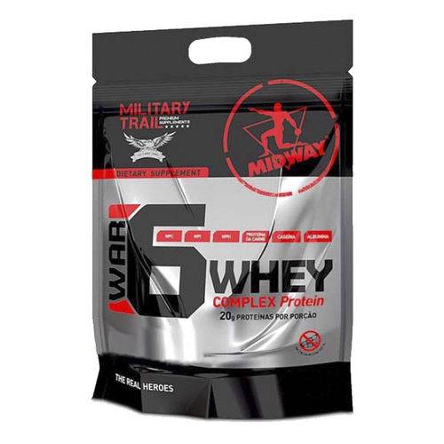 War 6 Complex Protein - 1,8kg - Midway - Sabor Cookies And Cream é bom? Vale a pena?
