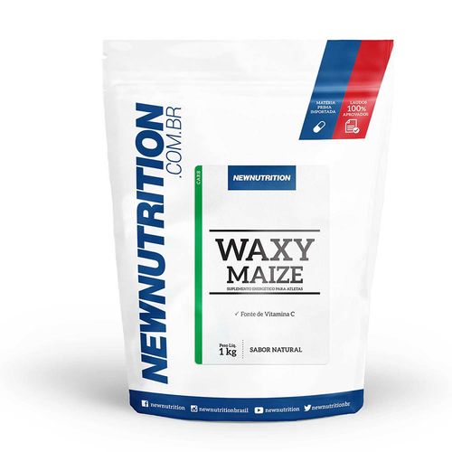 Waxy Maize Newnutrition 1kg Natural é bom? Vale a pena?