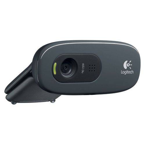 Web Cam C270 HD 720 P 3 MP com Microfone Cor Chumbo e Preto é bom? Vale a pena?
