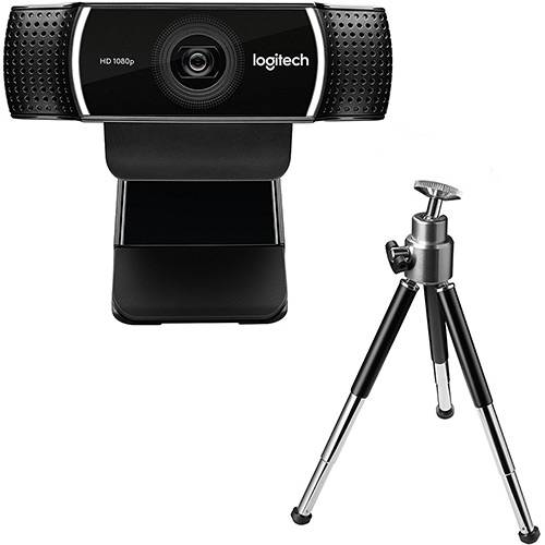 Webcam Gamer C922 Pro Stream Full HD 1080p - Logitech é bom? Vale a pena?