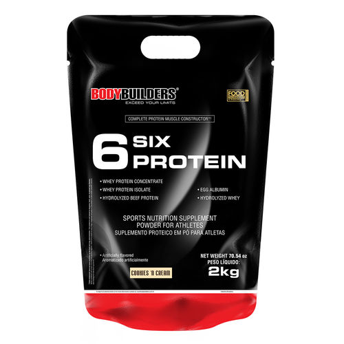 Whey Protein 6 Six Protein Refil 2kg – Bodybuilders é bom? Vale a pena?