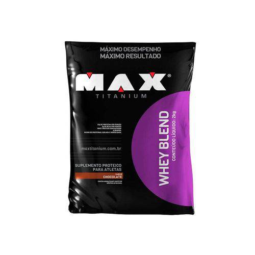 Whey Protein Blend 2kg Proteina Isolada Chocolate - Max Titanium é bom? Vale a pena?