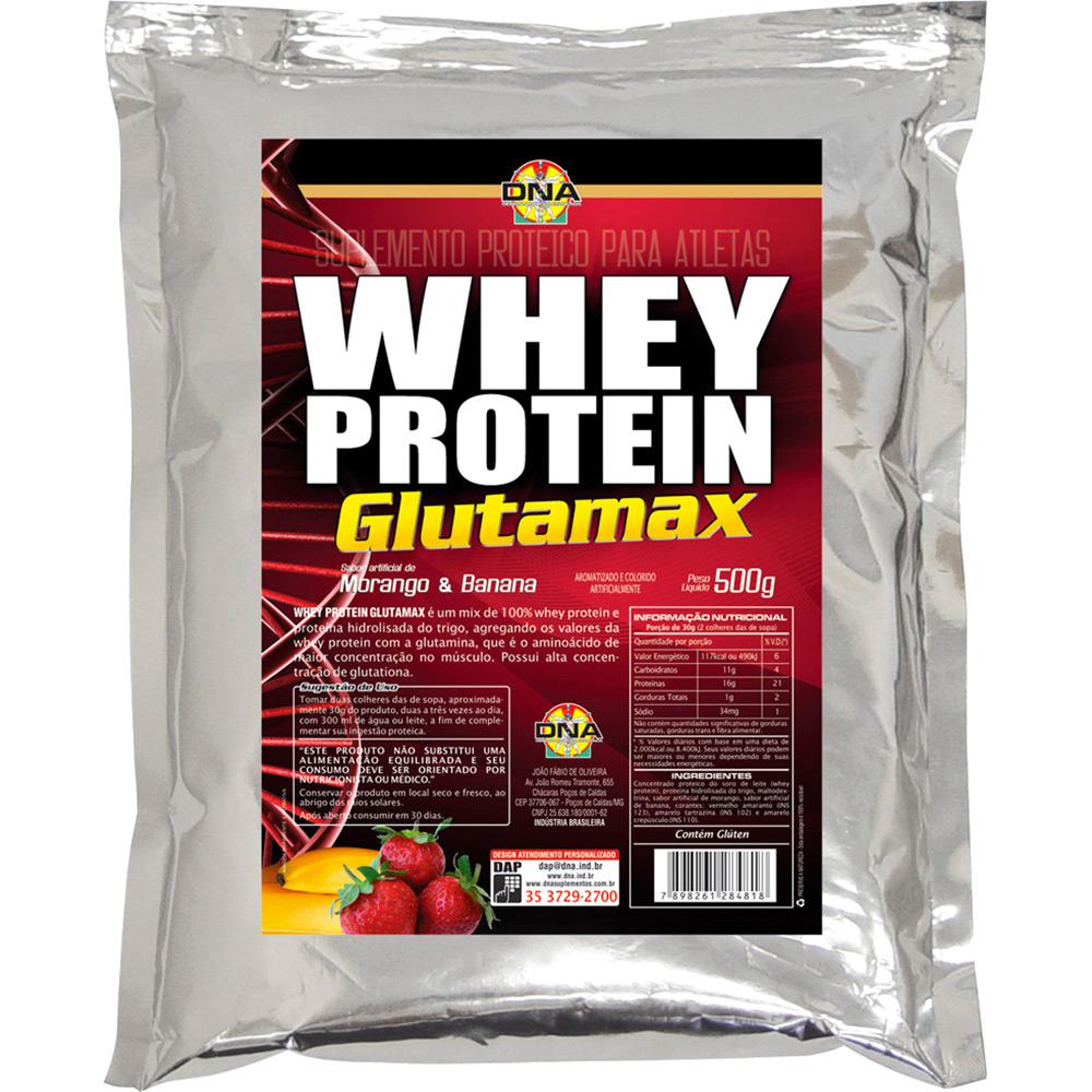 Whey Protein Glutamax Refil 500g - Dna é bom? Vale a pena?