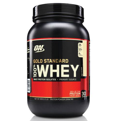 Whey Protein Gold Standard 100% 909G - Baunilha - Optimum Nutrition é bom? Vale a pena?