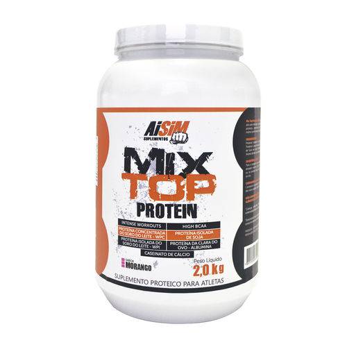 Whey Protein 2kg - Blend de Proteínas - Mix Proteico Aisim - Mix Top é bom? Vale a pena?
