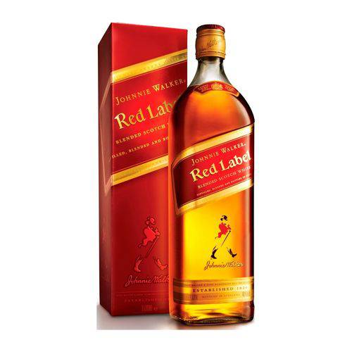 Whisky Johnnie Walker Red Label 1l é bom? Vale a pena?