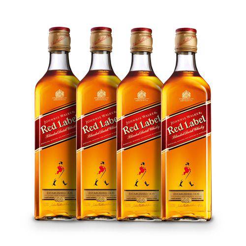 Whisky Johnnie Walker Red Label 4x 1000ml é bom? Vale a pena?