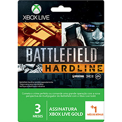 XBOX Live Card 3 Meses + 1 Mês Gratis - Edição Battlefield Hardline é bom? Vale a pena?