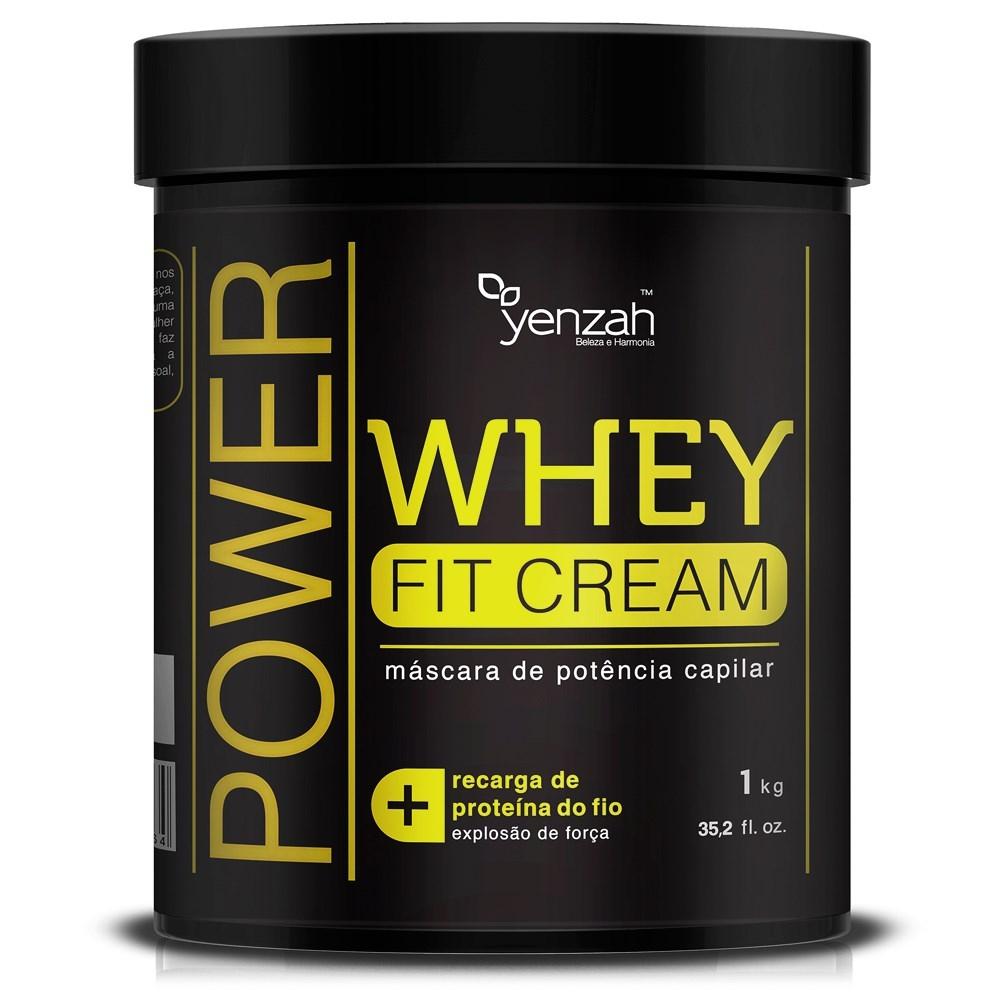 Yenzah Power Whey Fit Cream - Máscara De Potência Capilar - 1kg é bom? Vale a pena?
