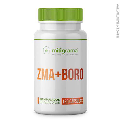 ZMA (Zinco + Magnésio +Vitamina B6) + Boro 120 Cápsulas é bom? Vale a pena?