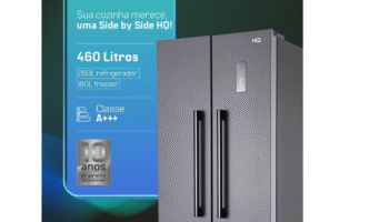 Geladeira Refrigerador HQ Frost Free Side By Side 460 Litros é Bom?