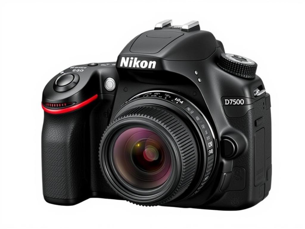 Câmera fotográfica profissional Nikon D7500 com lente 18-140mm VR Câmera fotográfica profissional Nikon D7500 com lente 18-140mm VR