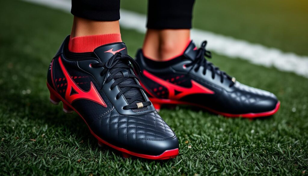 Chuteira Society Mizuno Morelia II Pro em campo