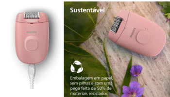 Depilador Philips Satinelle com 1 Acessório BRE229/00 Rosa Bivolt