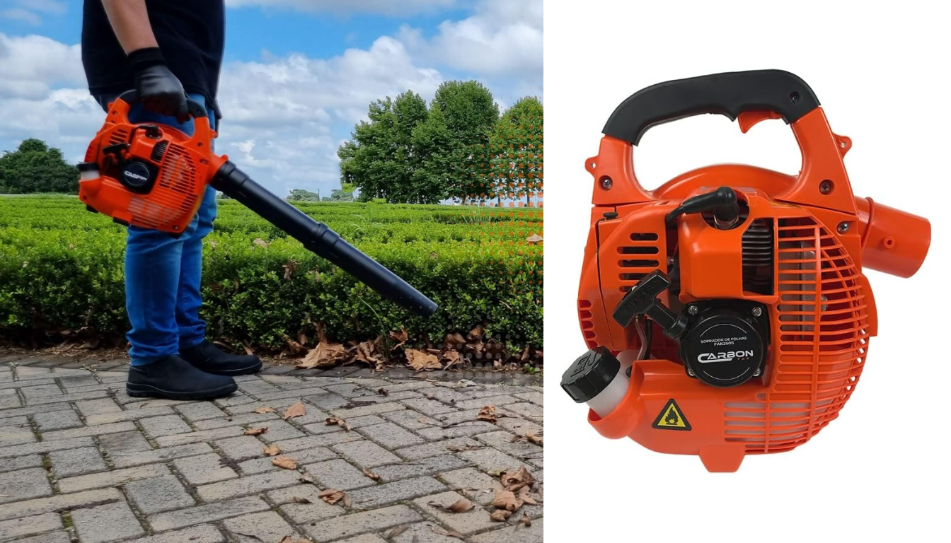 Soprador de Folhas a Gasolina Profissional Carbon Fak FAK260S