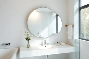 Espelho Orgânico Banheiro: Elegância e Modernidade